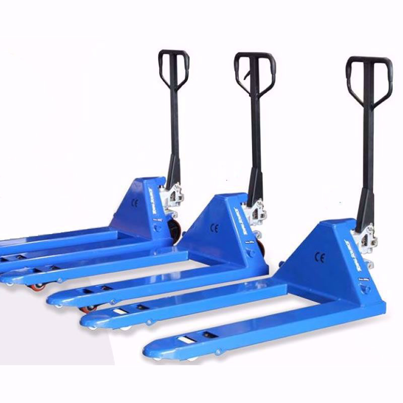Pallet Jack 2500kg 85200mm 540mm Width Nylon Wheels Electric Pallet Jacks Semi Electric