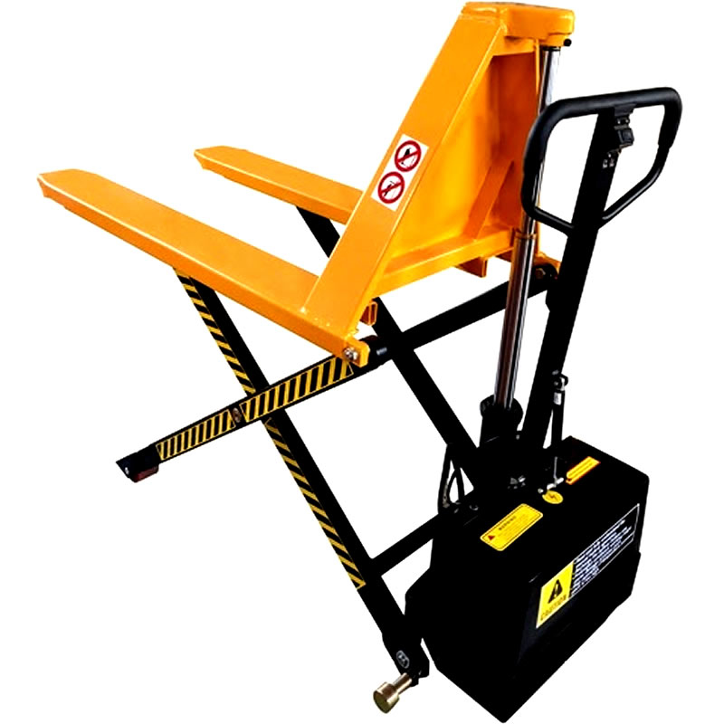 Electric High Lift Pallet Truck 1000kg 1140 680mm Electric Pallet